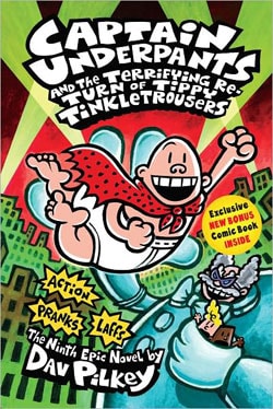 Captain Underpants and the Terrifying Return of Tippy Tinkletrousers (Hardcover)