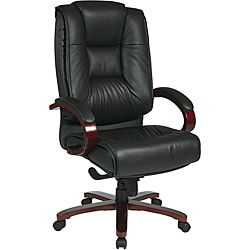 Deluxe High-back Executive Leather Chair