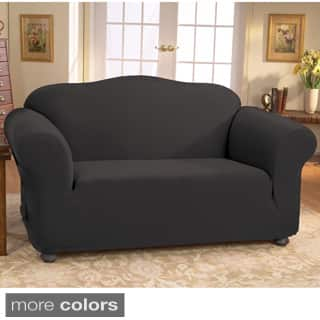 Stretch Honeycomb Loveseat Slipcover-Image