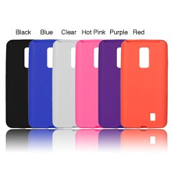 Luxmo Solid Silicone Skin Protector Case for LG Spectrum/ VS920