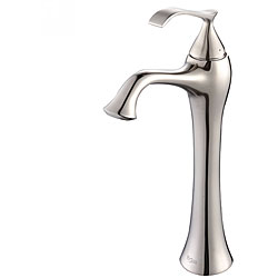 Kraus Ventus Single Lever Vessel Faucet Brushed Nickel