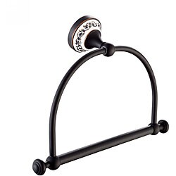 Kraus Apollo Oil Rubbed Bronze Towel Ring Bathroom Accessory