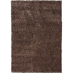 Lexington Chocolate Polyester Rug (5' x 8')