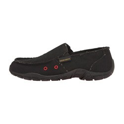 Wicked Hempster Men's Black Slip-ons