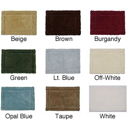 Jovi Home Harmony Silky Cotton-blend Bath Rug