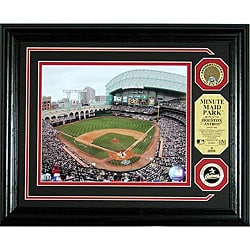 Highland Mint Houston Astros Minute Maid Park Infield Dirt Photo Mint
