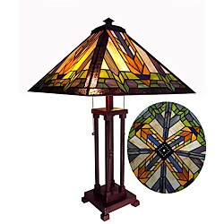 Tiffany Style Mission Design Table Lamp