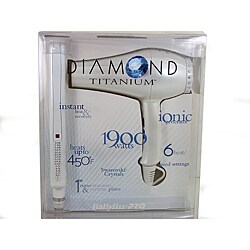 Babyliss Pro Diamond Titanium Flat Iron and Dryer Set