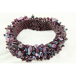 Handmade Capullo Beaded Bracelet (Guatemala)