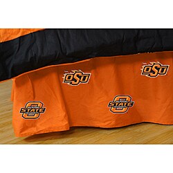 College Covers Oklahoma State University Dust Ruffle