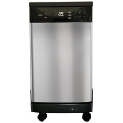Stainless Steel 18-inch Portable Dishwasher