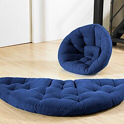 Royal Blue Fresh Futon Nest