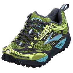 Brooks Women's 'Cascadia' Green Athletic Trail Shoes