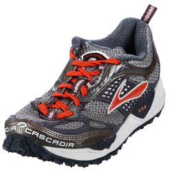Brooks Women's 'Cascadia' Brown/ Red Athletic Trail Shoes
