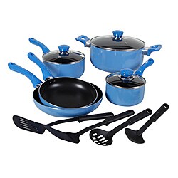 Everton 12-piece Blue Cookware Set