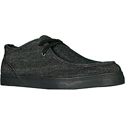 Lugz Men's 'Sparks' Black Denim Slip-on Shoes