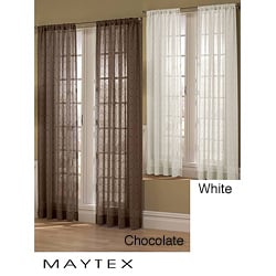 Circle Embroidery 84-inch Window Panel