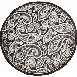 Madison Dark Brown Rug (3'10 Round)