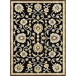 Madison Black/ Gold Rug (9' 2 x 12' 7)
