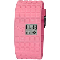 Puma Unisex Pink Cell Strap Watch