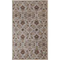 Hand-tufted Ashwood/ Ivory Wool Rug (8' x 11')