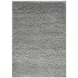 Hand-woven Grey Shag Rug (8' x 10')