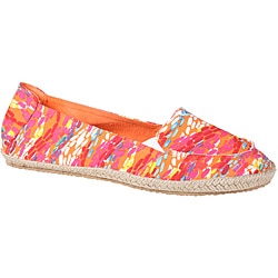 Refresh by Beston Women's 'Lala' Espadrille Boat Shoes