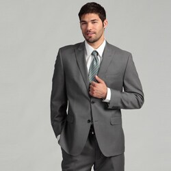 Joseph Abboud Men's 2-button Grey Wool Suit