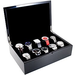 Gloss Black Solid Top 10-Watch Case