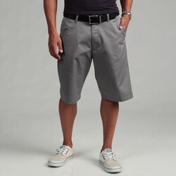 Burnside Men's Light Grey Chino Shorts