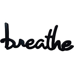'Breath' Wood Word for the Wall