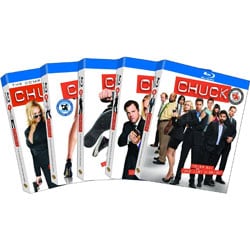 Chuck: Seasons 1-5 (The Complete Series) (Blu-ray Disc)