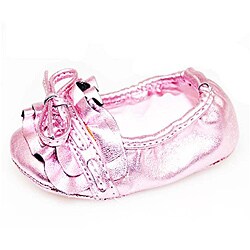 Baby Girl Pink Glam Fashion Crib Shoes