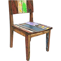 Ecologica Furniture Reclaimed Wood Dining/ Desk Chair