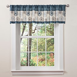 Lush Decor Blue/ Brown Covina Valance