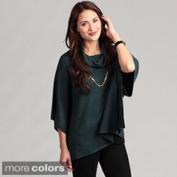 Cullen Women's Cashmere Blend Turtleneck Top