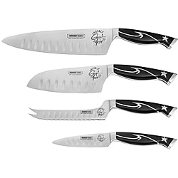 Chef Guy Fieri 4-piece Midnight Series Knife Set