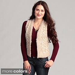 Kensie Women's Faux Fur Vest Top