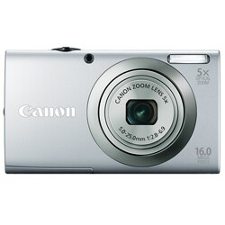 Canon Powershot A2300IS 16MP Silver Digital Camera