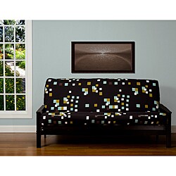 Modern Blocks Polyester Queen-size Futon Cover