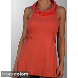 A to Z Women's Cowl Neck Sleeveless Top