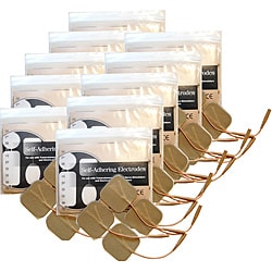 TENS Premium 2-inch Square Electrodes (Pack of 10)