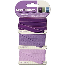 Sew Ribbon 6-Yard Purple Ribbon