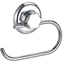 EZ Hold Suction London Chrome Finish Toilet Paper Holder