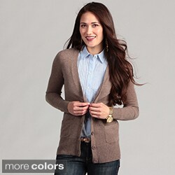 Cullen Women's Cashmere Boyfriend Cardigan Sweater