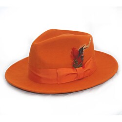 Orange Fedora