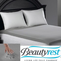 Beautyrest Charcoal Odor Control 2-inch Memory Foam Topper
