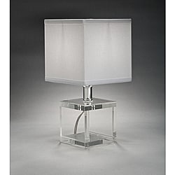 Aztec Lighting Contemporary 1-light Table Lamp in Chrome