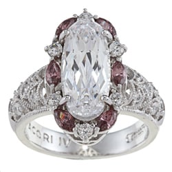Tacori IV Cubic Zirconia Epiphany Oval Elongated Ring