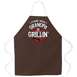 Attitude Aprons 'Grandpa is Grillin' Apron